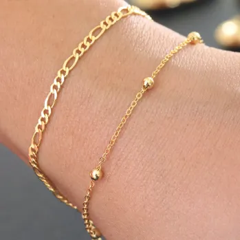 14K Gold-Filled Satellite Bracelet