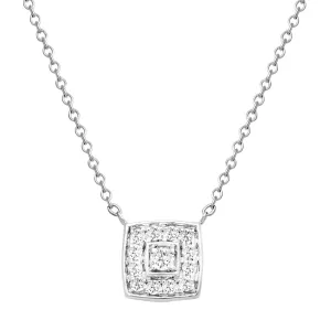 14KW 13RD0.16CT(F/C) Diamond Necklace (118N400559W14DI1)