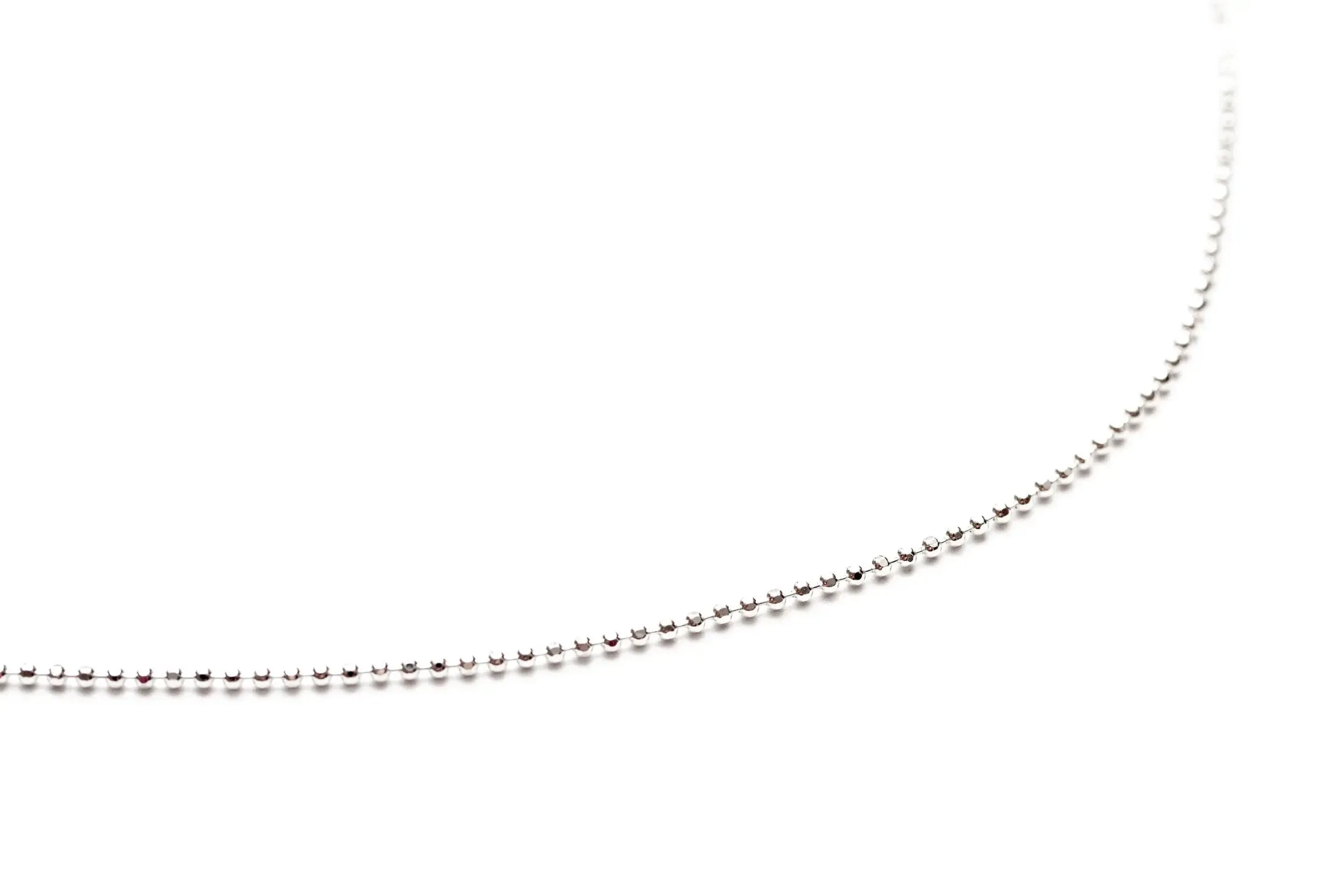 21.6" (55cm) Diamond Ball Chain