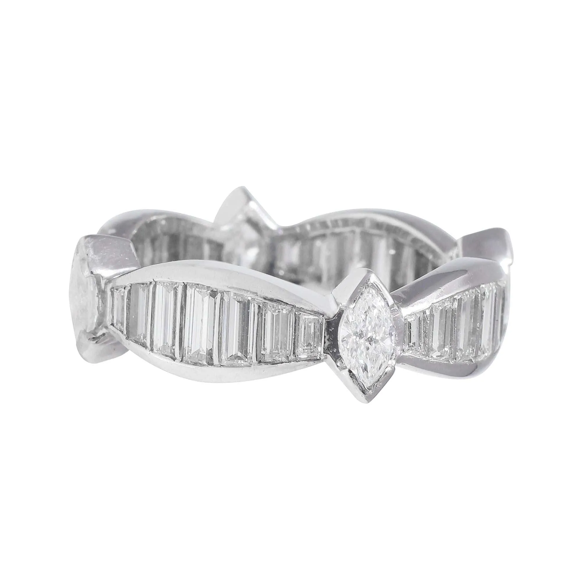 2ct Estate Platinum Diamond Ring