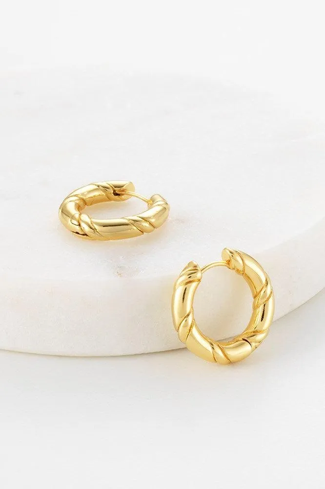 Alannah Hoops - Gold