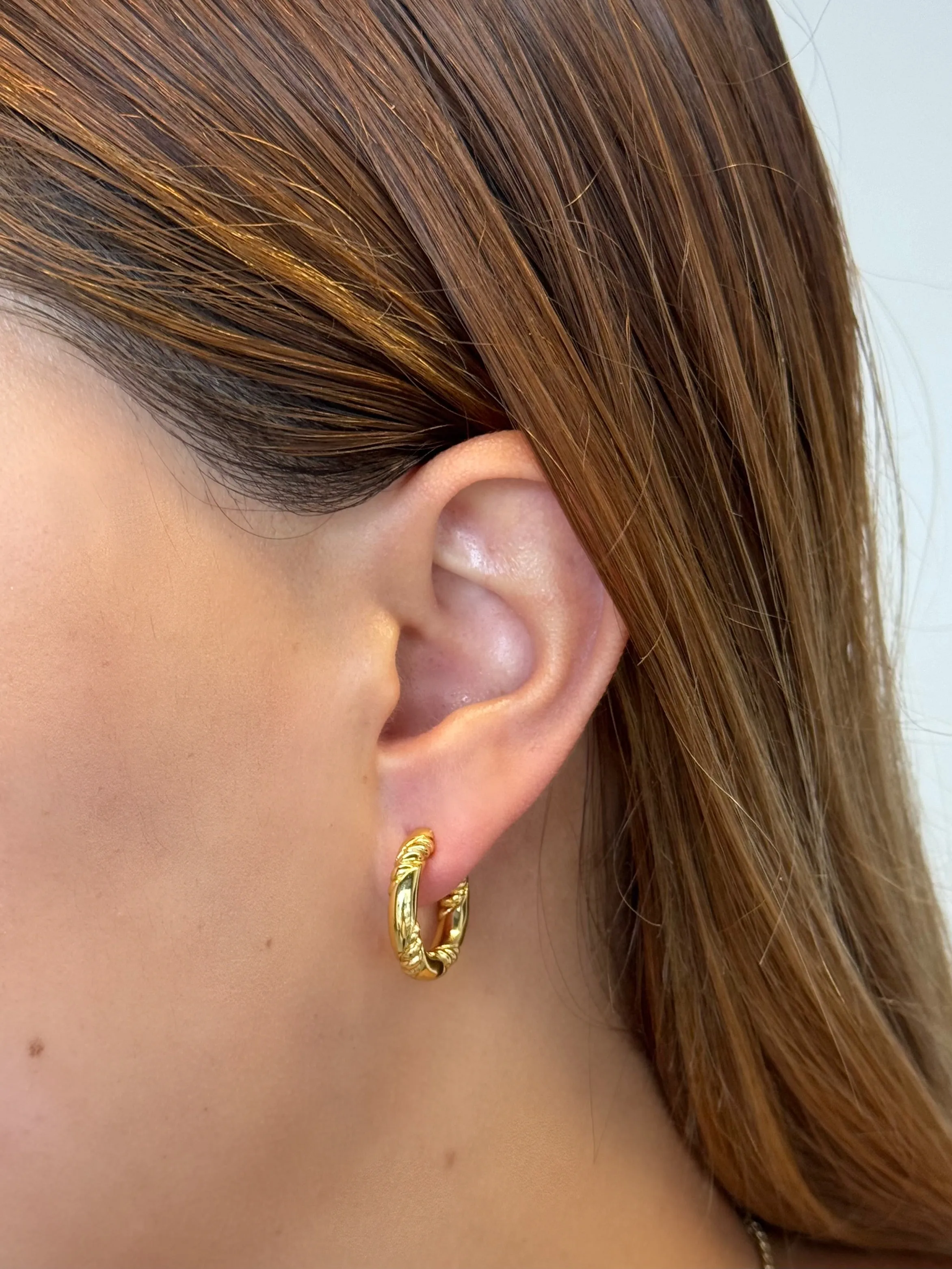 Alannah Hoops - Gold