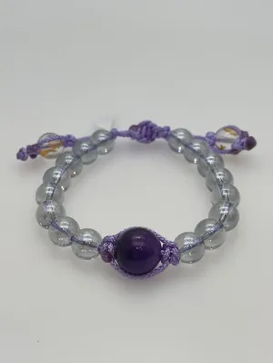 Amethyst stone bracelet （Ladies）