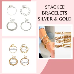 Chain Bracelet Stack