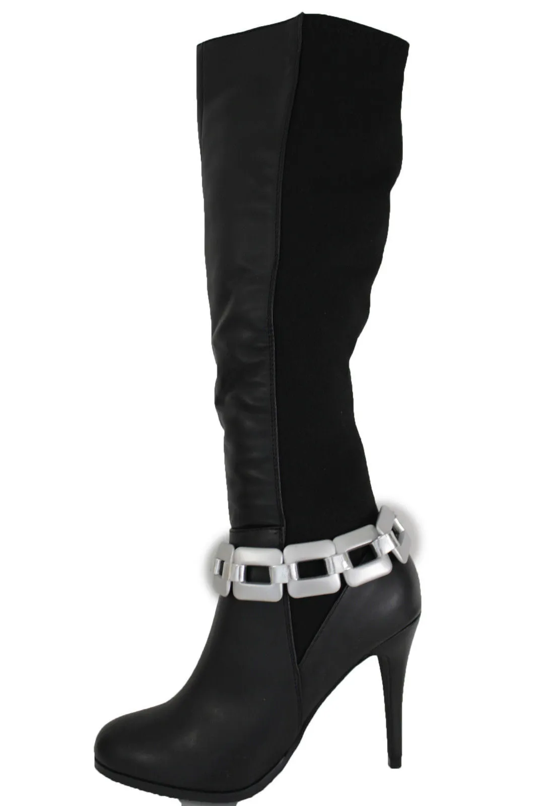 Chunky Square Link Boot Chain