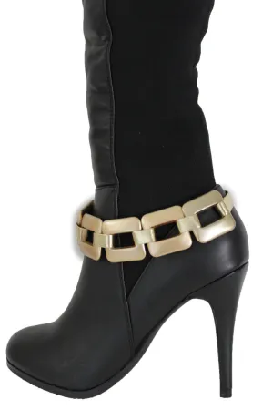 Chunky Square Link Boot Chain