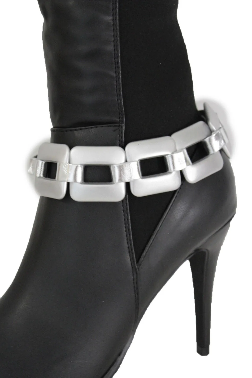 Chunky Square Link Boot Chain