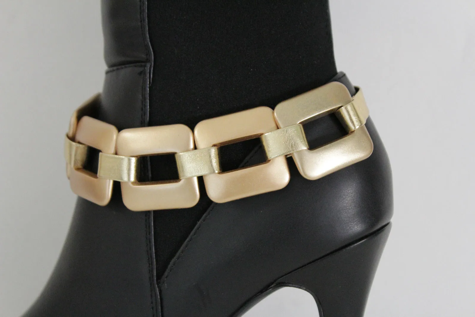 Chunky Square Link Boot Chain