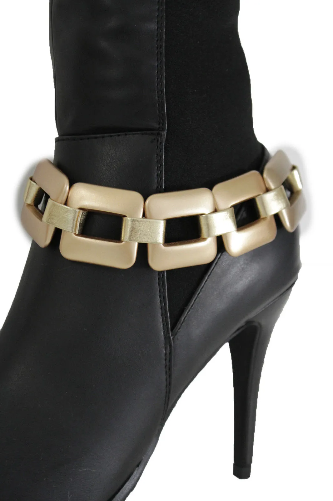 Chunky Square Link Boot Chain