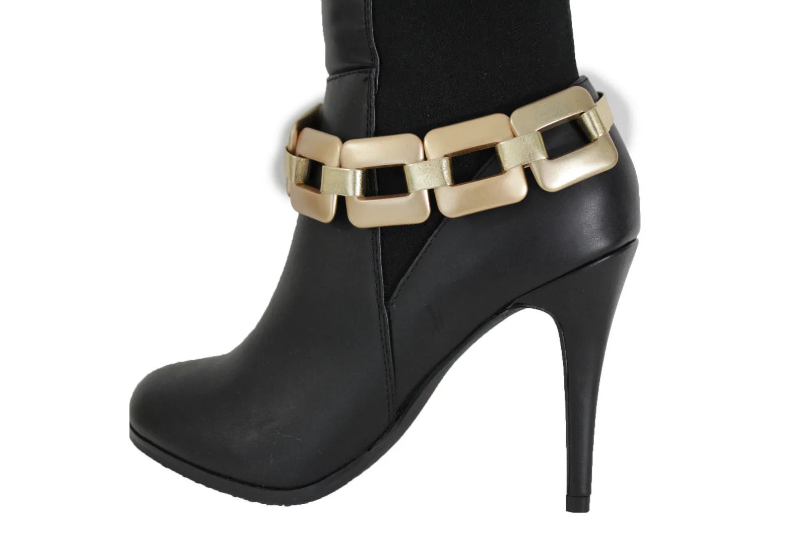 Chunky Square Link Boot Chain