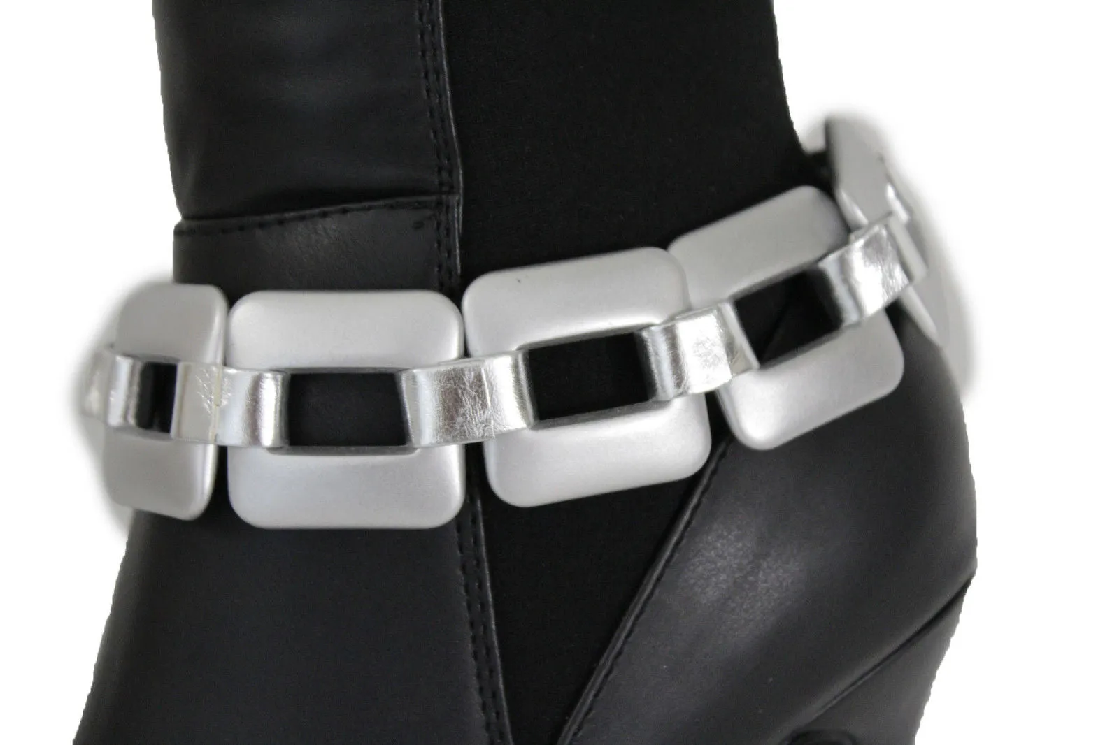 Chunky Square Link Boot Chain