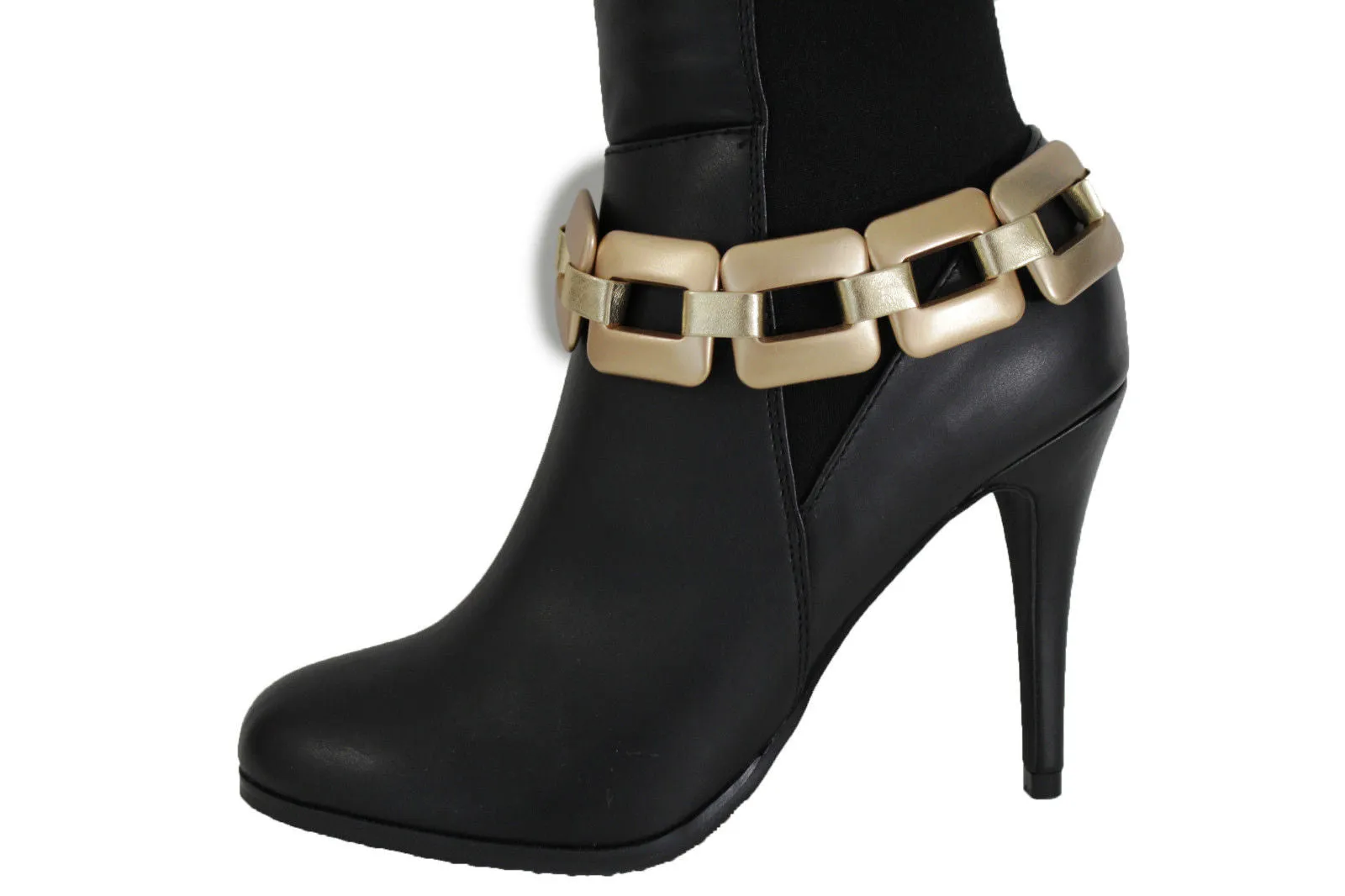 Chunky Square Link Boot Chain