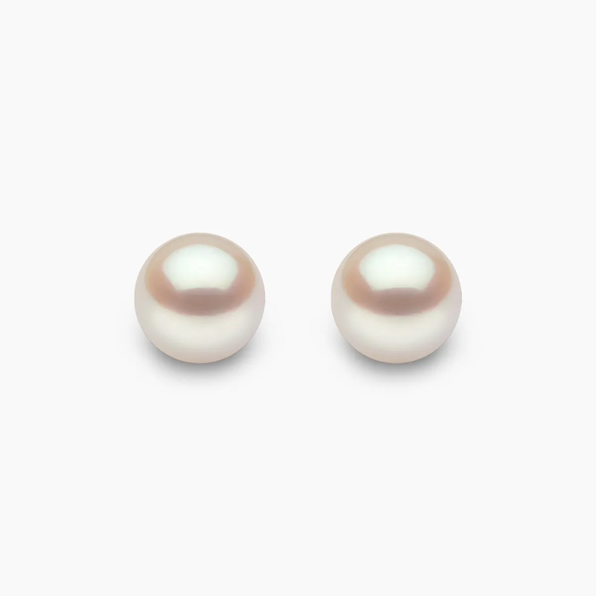 Classic 18K Gold AAA Akoya Pearl Stud Earrings