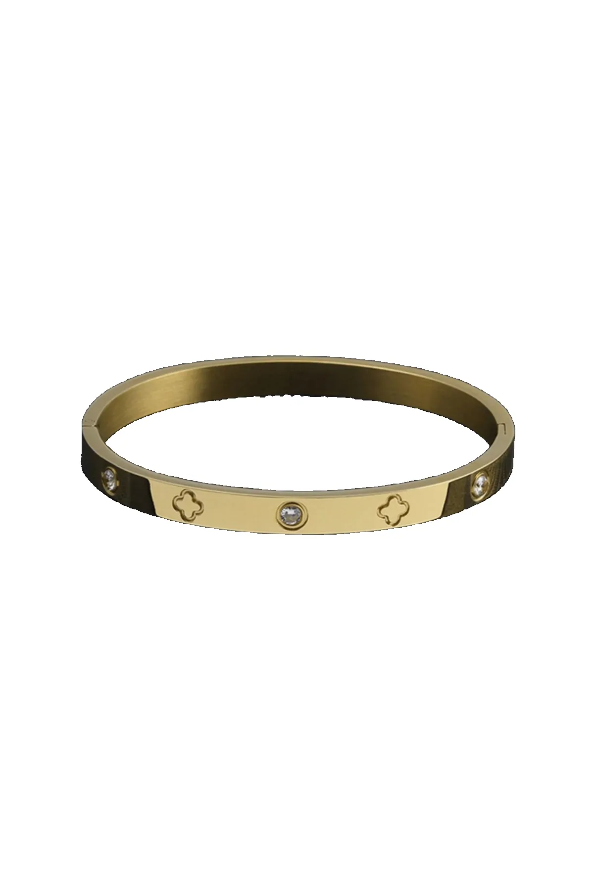 Clover Love Bangle Bracelet (2 Colors)