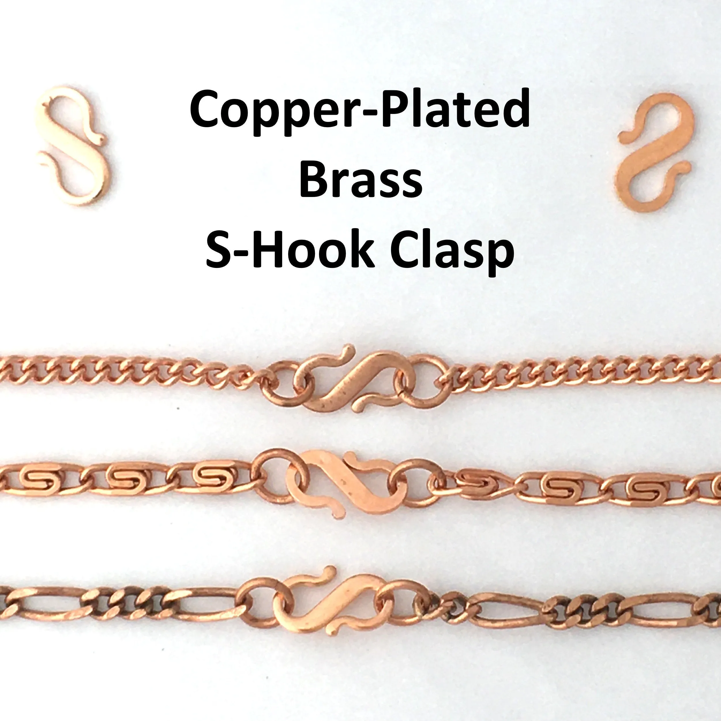 Custom Copper Scroll Chain Bracelet BC66M Medium 5mm Celtic Scroll Chain Bracelet Custom Size