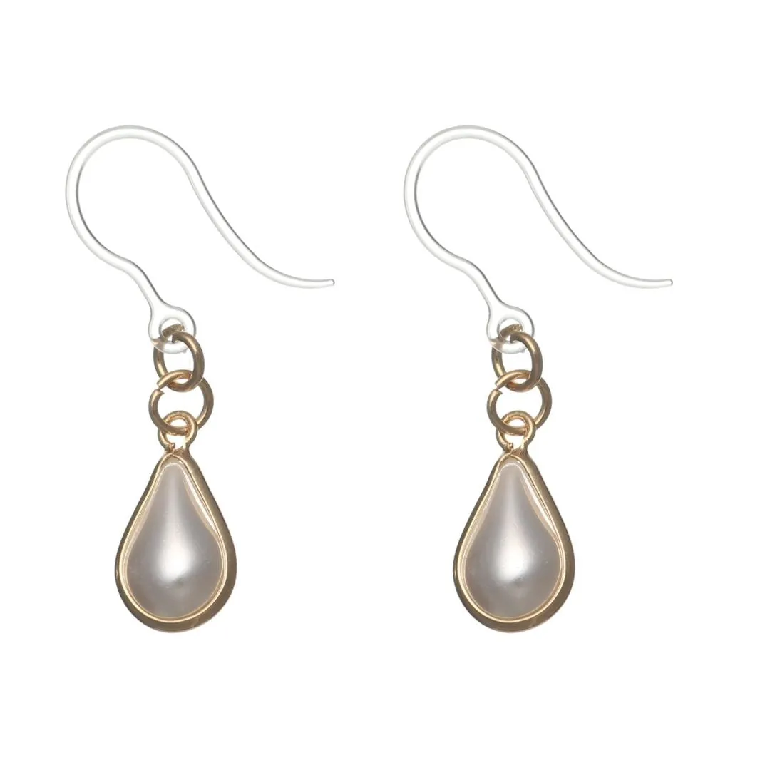 Faux Pearl Drop Dangles Hypoallergenic Earrings for Sensitive Ears Made with Plastic Posts