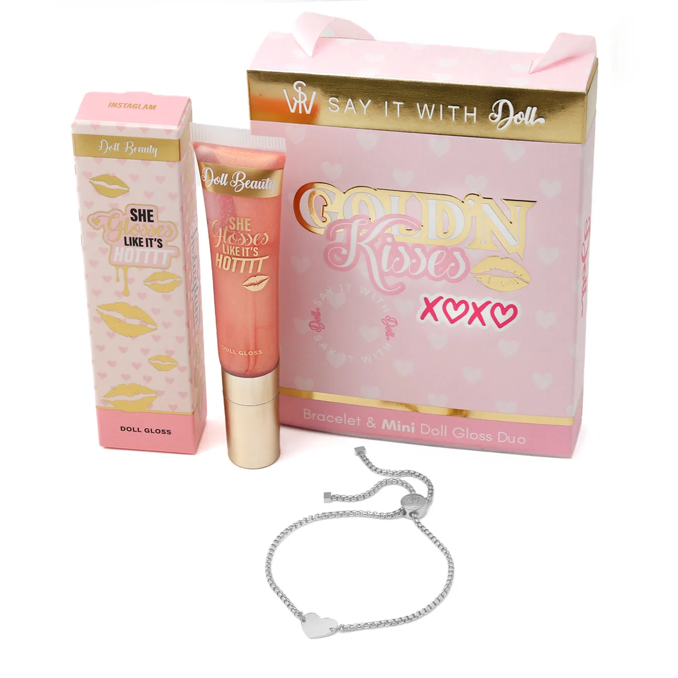 Gold 'n' Kisses Children's Gift Set - Silver