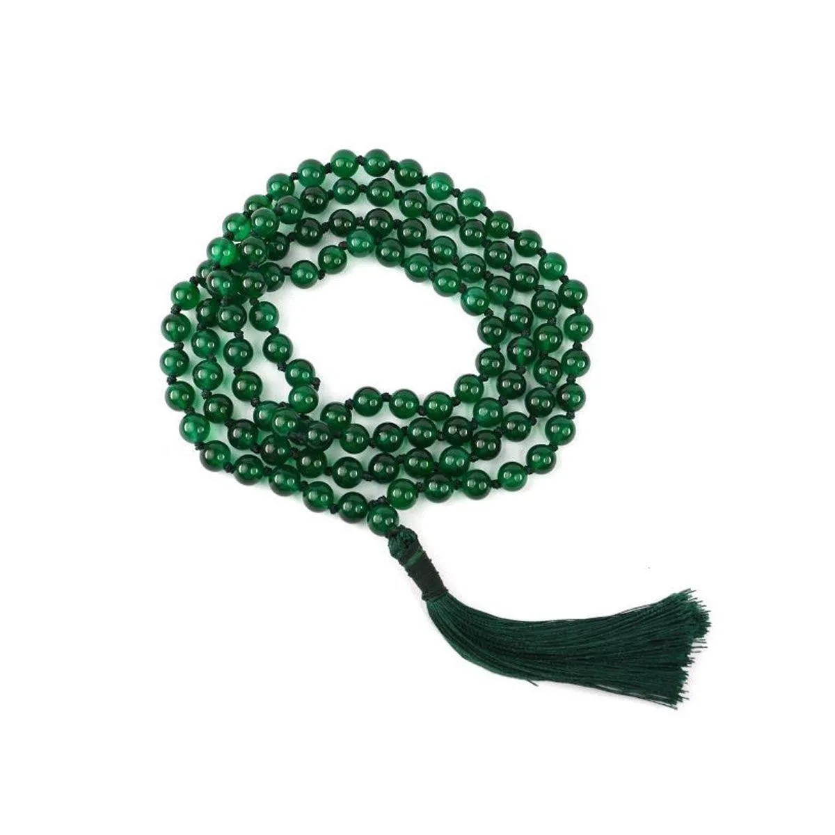 Green Onyx Beads Mala