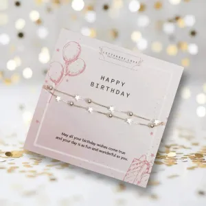 Letterbox Love Birthday Stars Bracelet