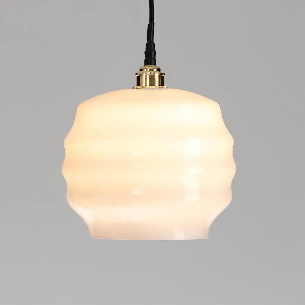 Old School Electric Deco bathroom pendant light