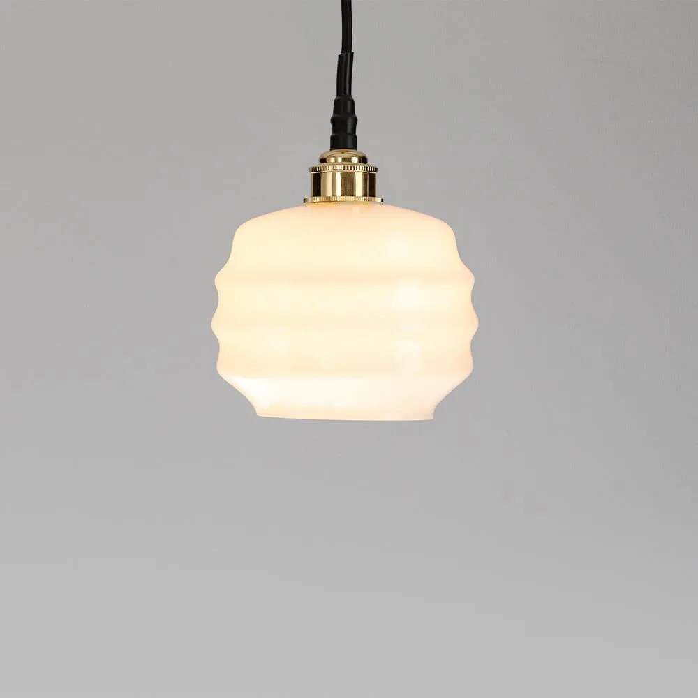 Old School Electric Deco bathroom pendant light