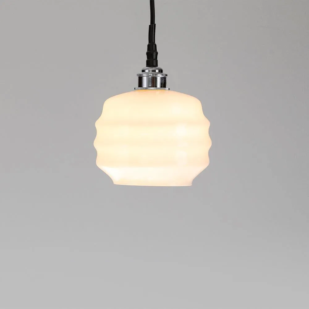 Old School Electric Deco bathroom pendant light