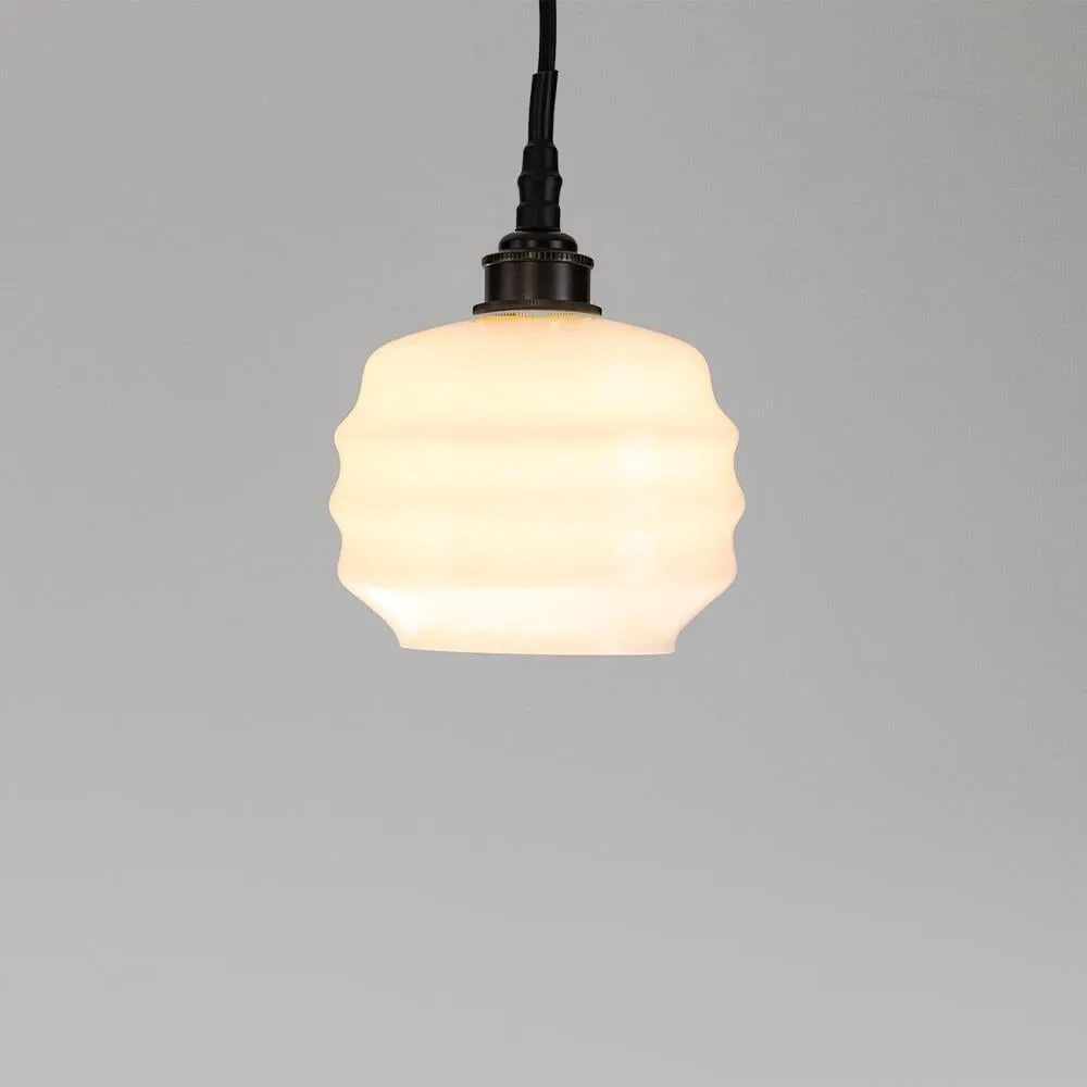 Old School Electric Deco bathroom pendant light