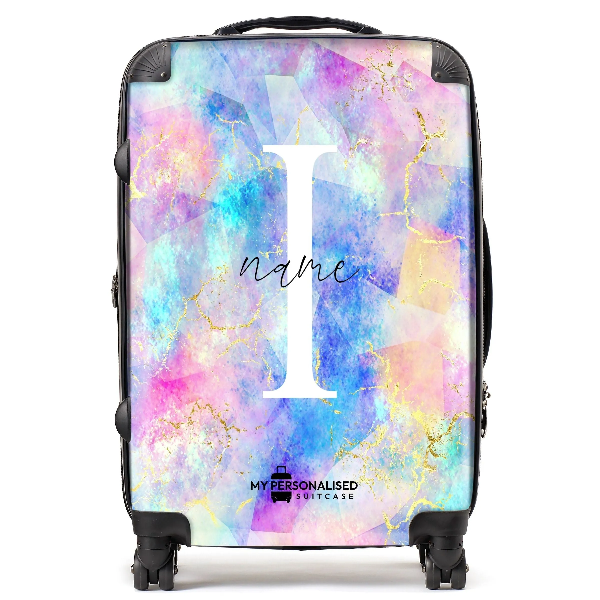 Personalised Opal Pattern Suitcase - 4