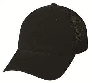 Platinum Series Heavy Cotton Front Mesh Back Cap