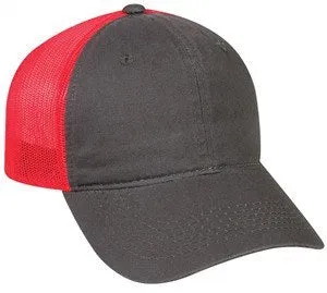 Platinum Series Heavy Cotton Front Mesh Back Cap