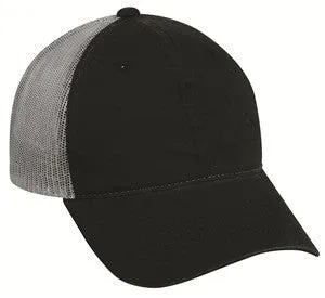 Platinum Series Heavy Cotton Front Mesh Back Cap