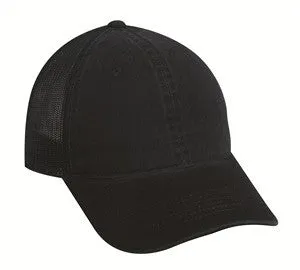 Platinum Series Heavy Cotton Front Mesh Back Cap