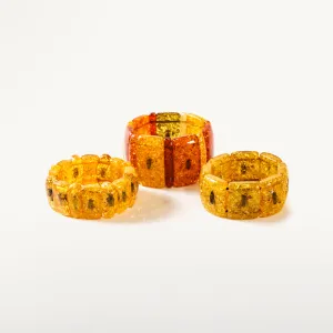 Real Insects Amber (man-made) Bracelets