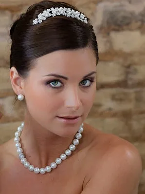 Sasha Pearl Necklace and Earring Set