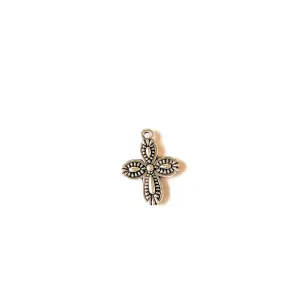 Silver Cross Charm