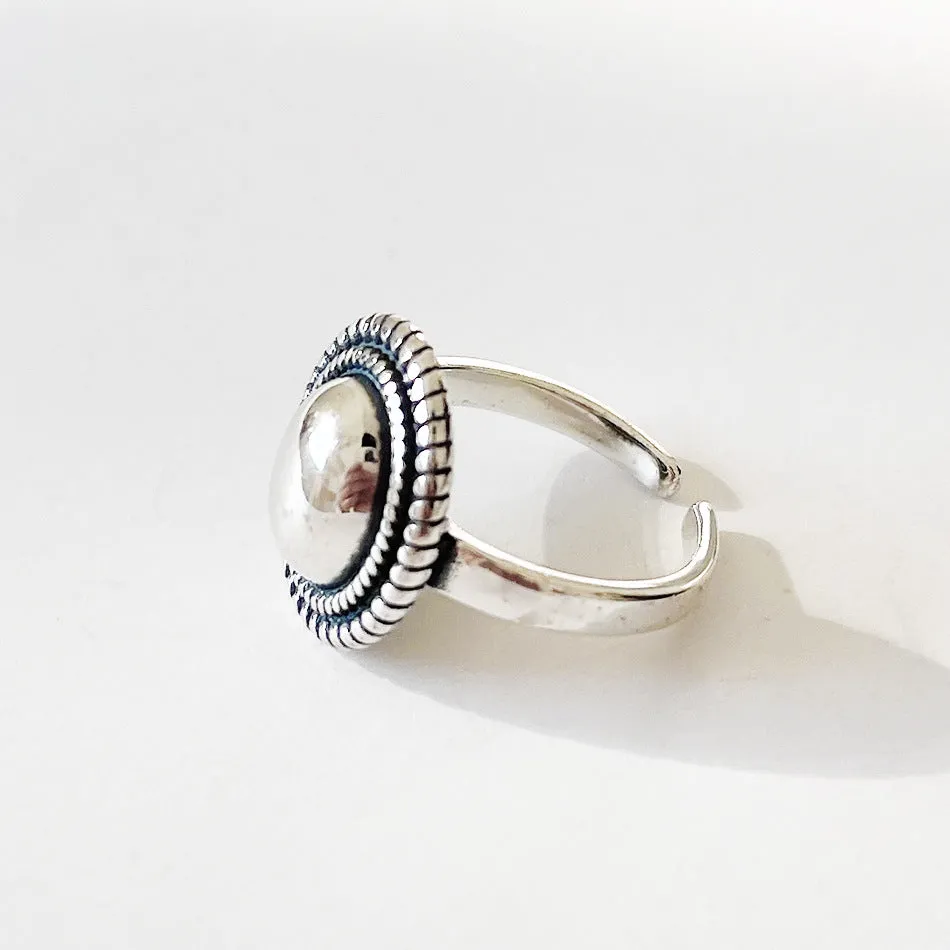 Silver Mirror Ring