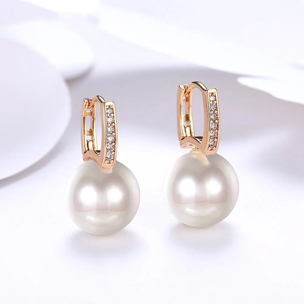 SKMEI LKN024 Pearl Earrings Drops for Ladies