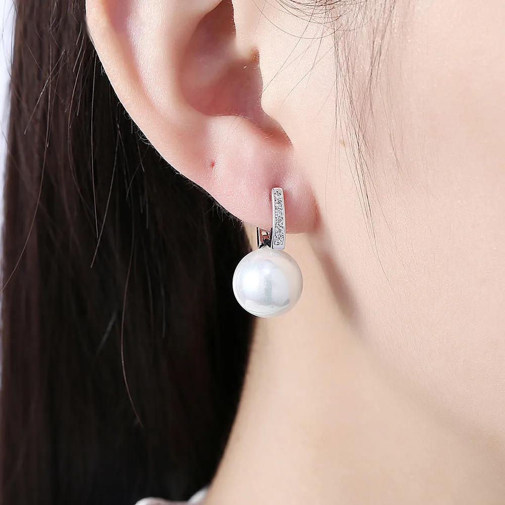 SKMEI LKN024 Pearl Earrings Drops for Ladies