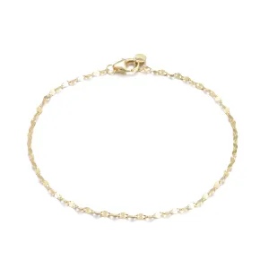 Sparkle Mirror Chain Bracelet