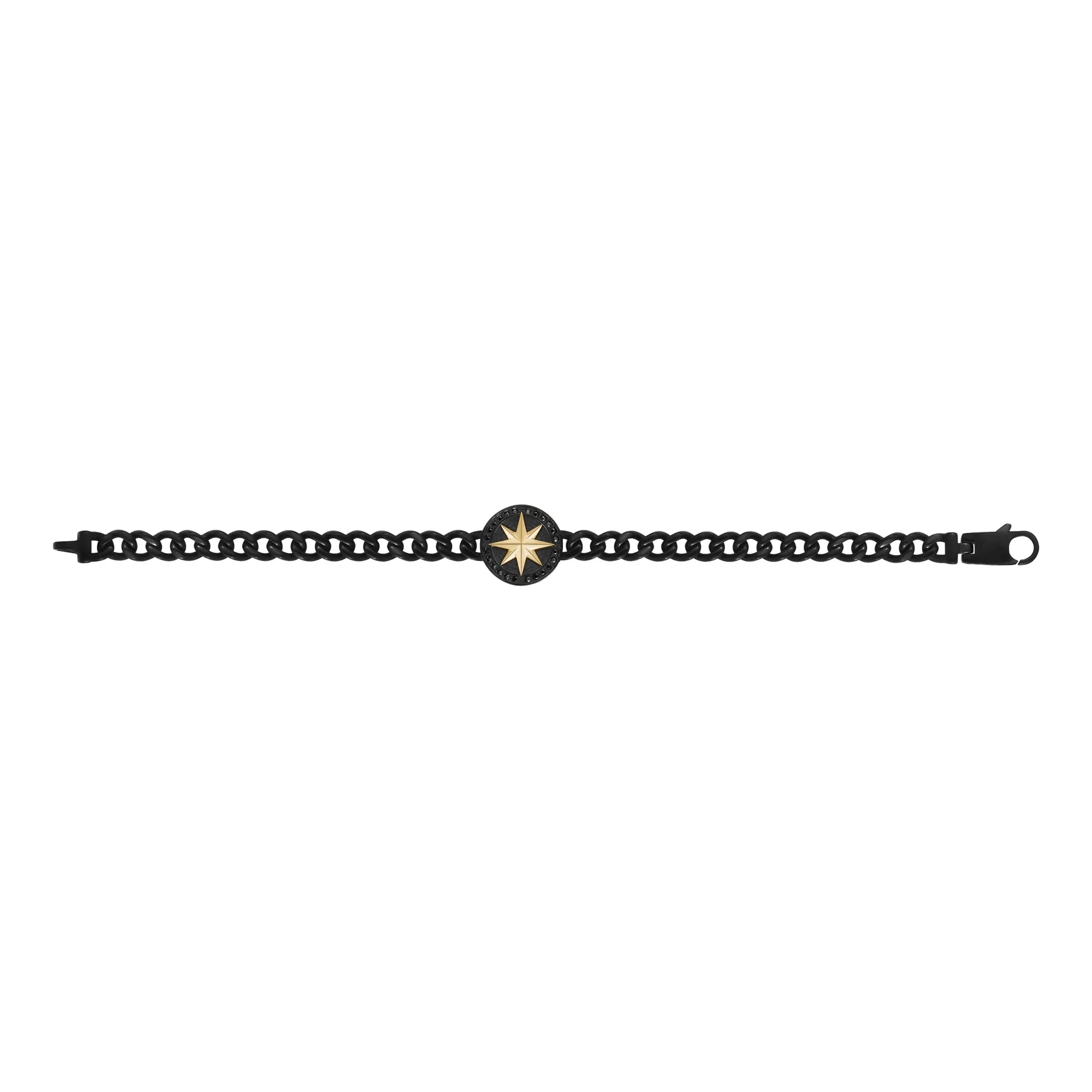 Stone-Set North Star Compass Bracelet