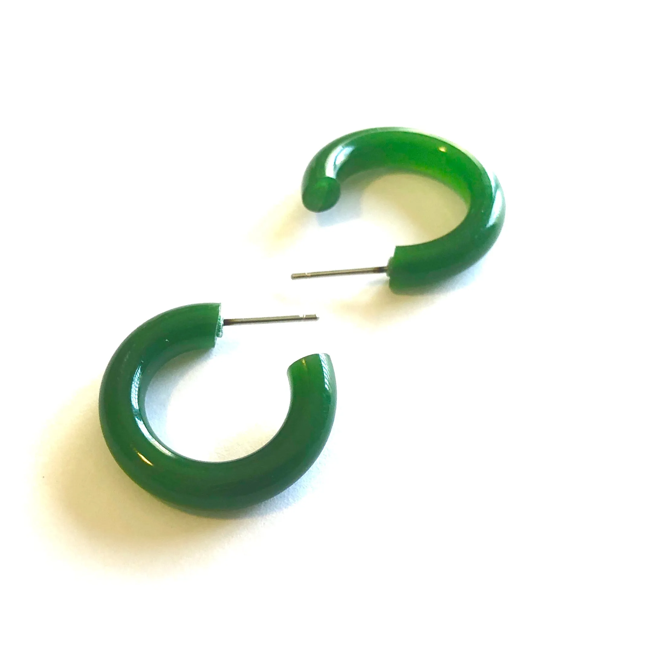 Tube Hoop Earrings